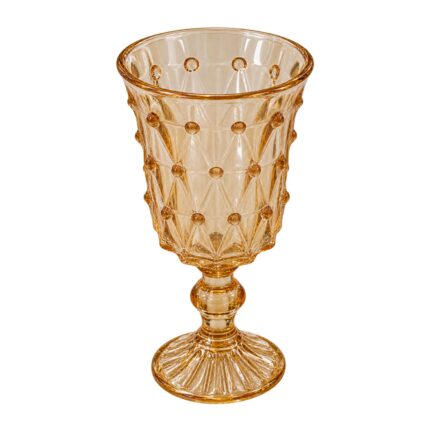 Gold Beaded Goblet