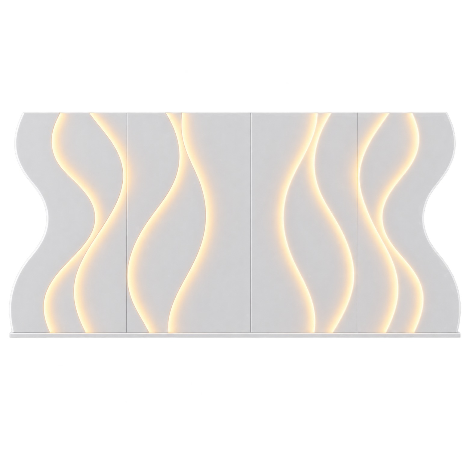 White Wave LED Backdrop